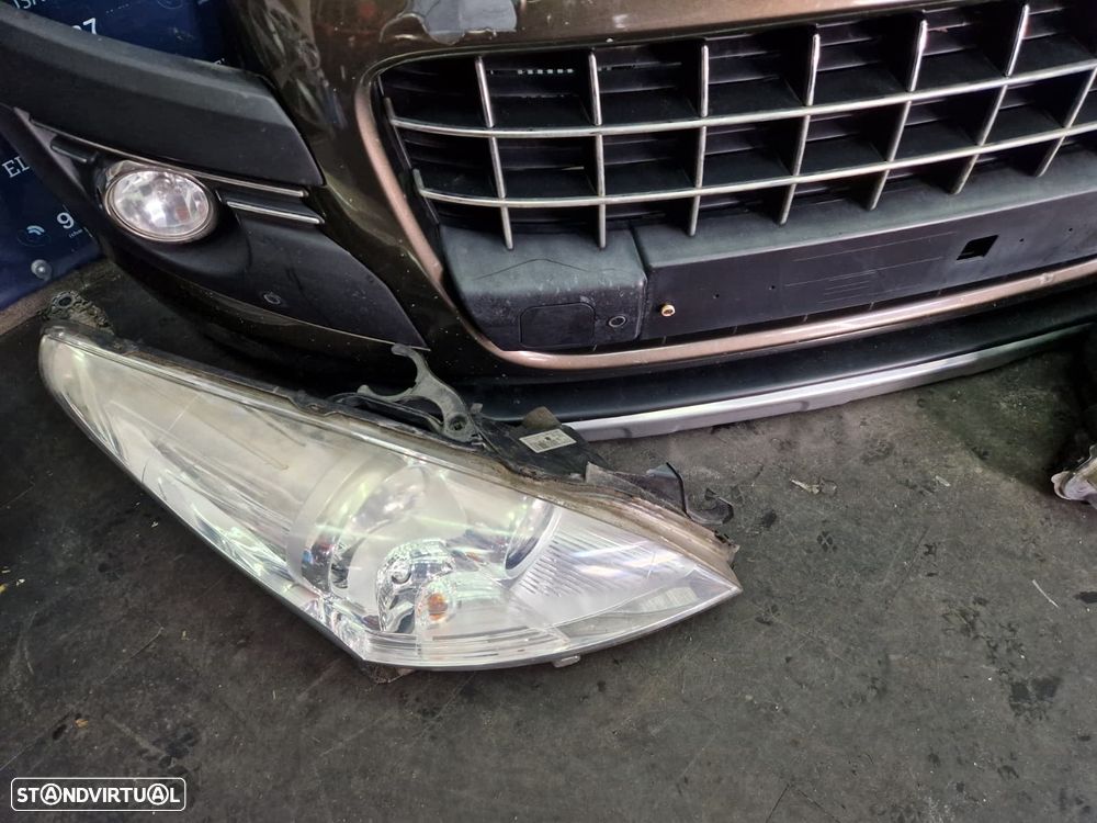 Frente completa usada PEUGEOT 3008 1.6 HDI capot parachoques oticas guardalamas radiador - 4