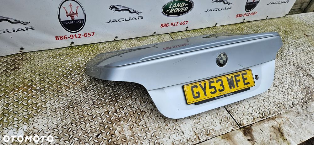 BMW 5 E60 Sedan Klapa bagażnika Spojler Lotka Titansilber metallic - 3