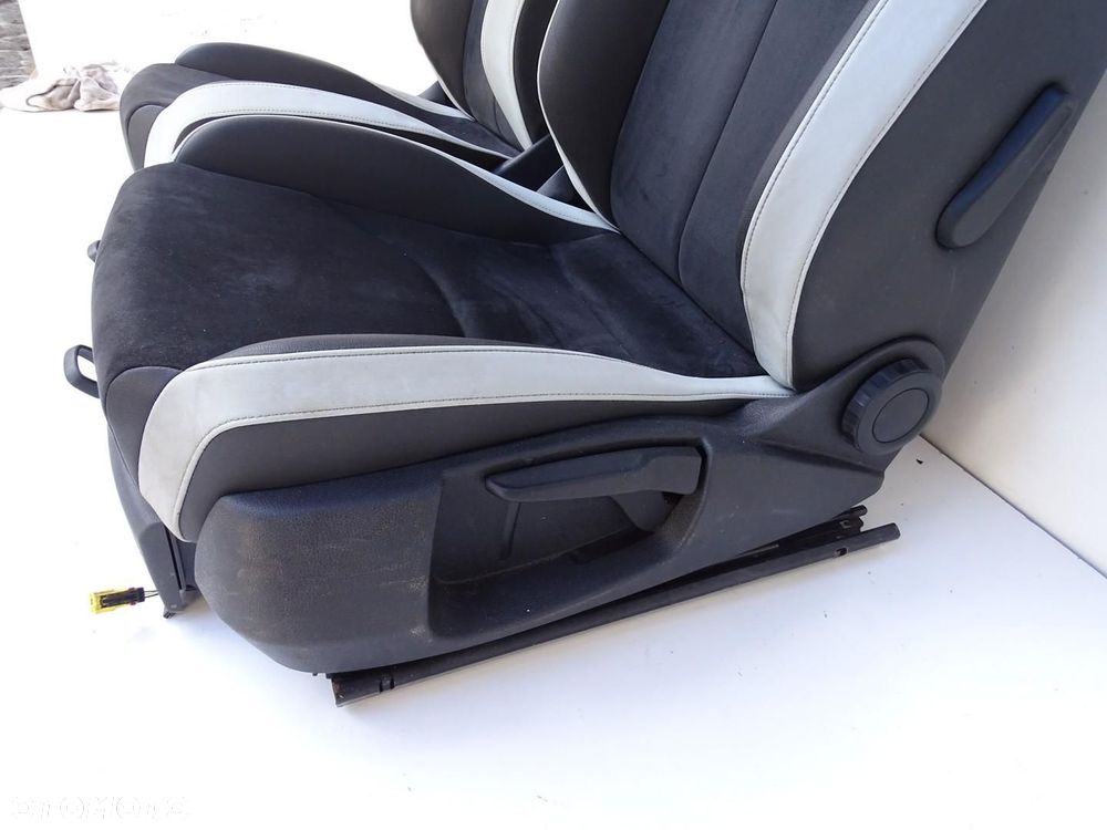 FOTELE FOTEL KOMPLET PÓŁSKÓRA SKÓRA KANAPA SEAT LEON III CUPRA FR 3D - 12