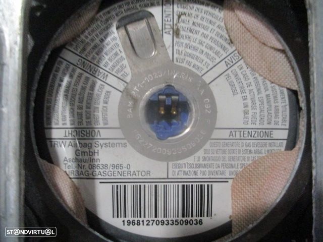 Kit Airbags 9663357580 96380009UD  10053201ZE   CITROEN C3 PLURIEL 1 FASE 2 2010 1.4HDI 70CV 2P BRANCO SEM TABLIER - 9