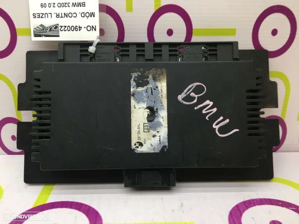Módulo Controlo de Luzes BMW 118D	2.0 122 Cv de 2007 - Ref: 6135697771901 - NO490021 - 1