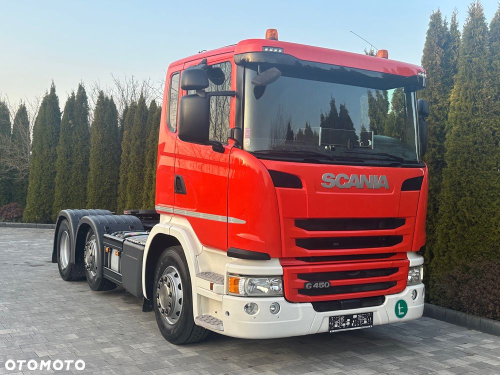 Scania / G450 / 6X2 / PUSHER / Oś-Skrętna-Podnoszona / - 25