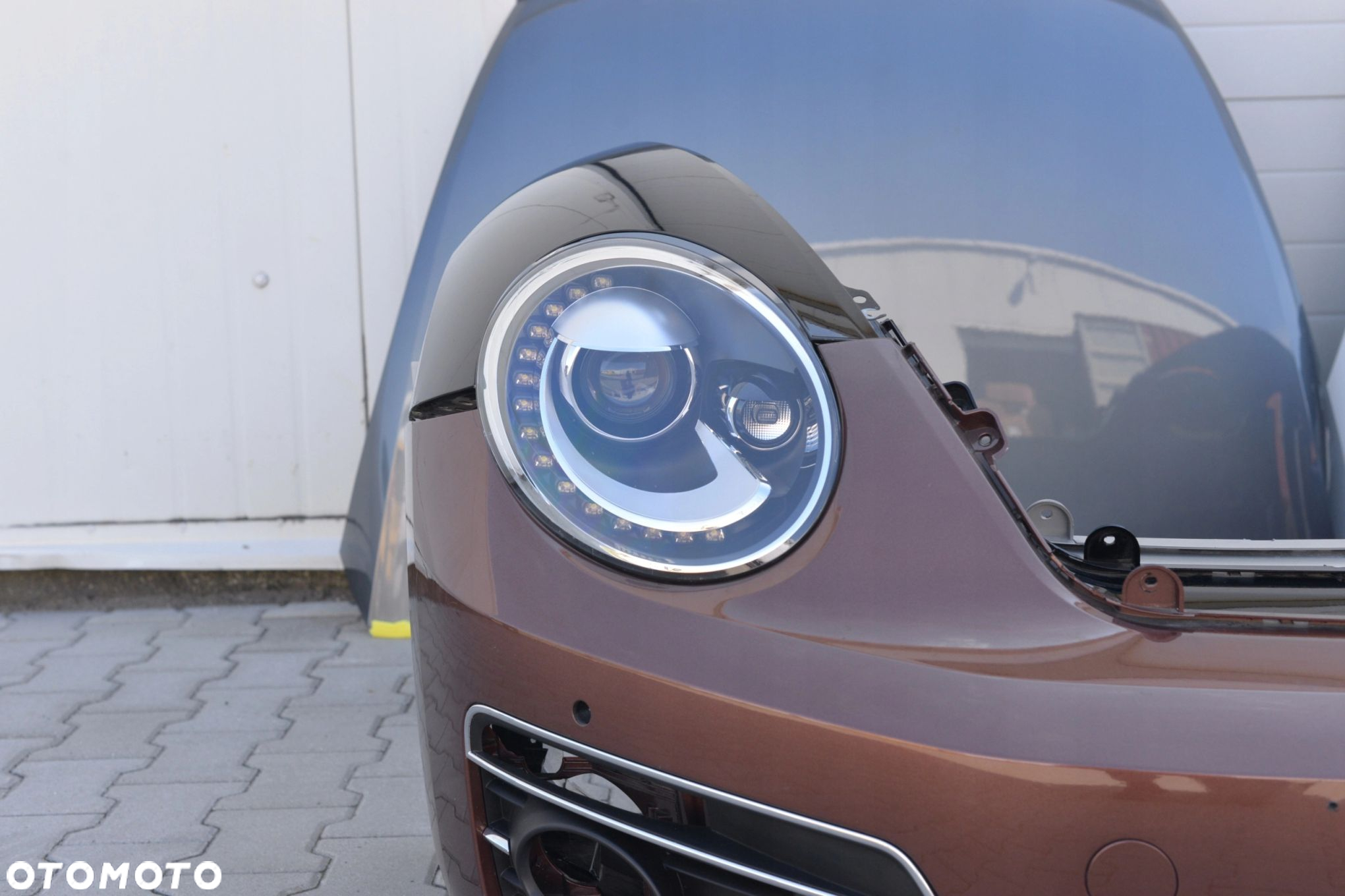 MASKA ZDERZAK BŁOTNIK LAMPA H7 XENON PAS BELKA VW BEETLE 5C 11-18 - 9