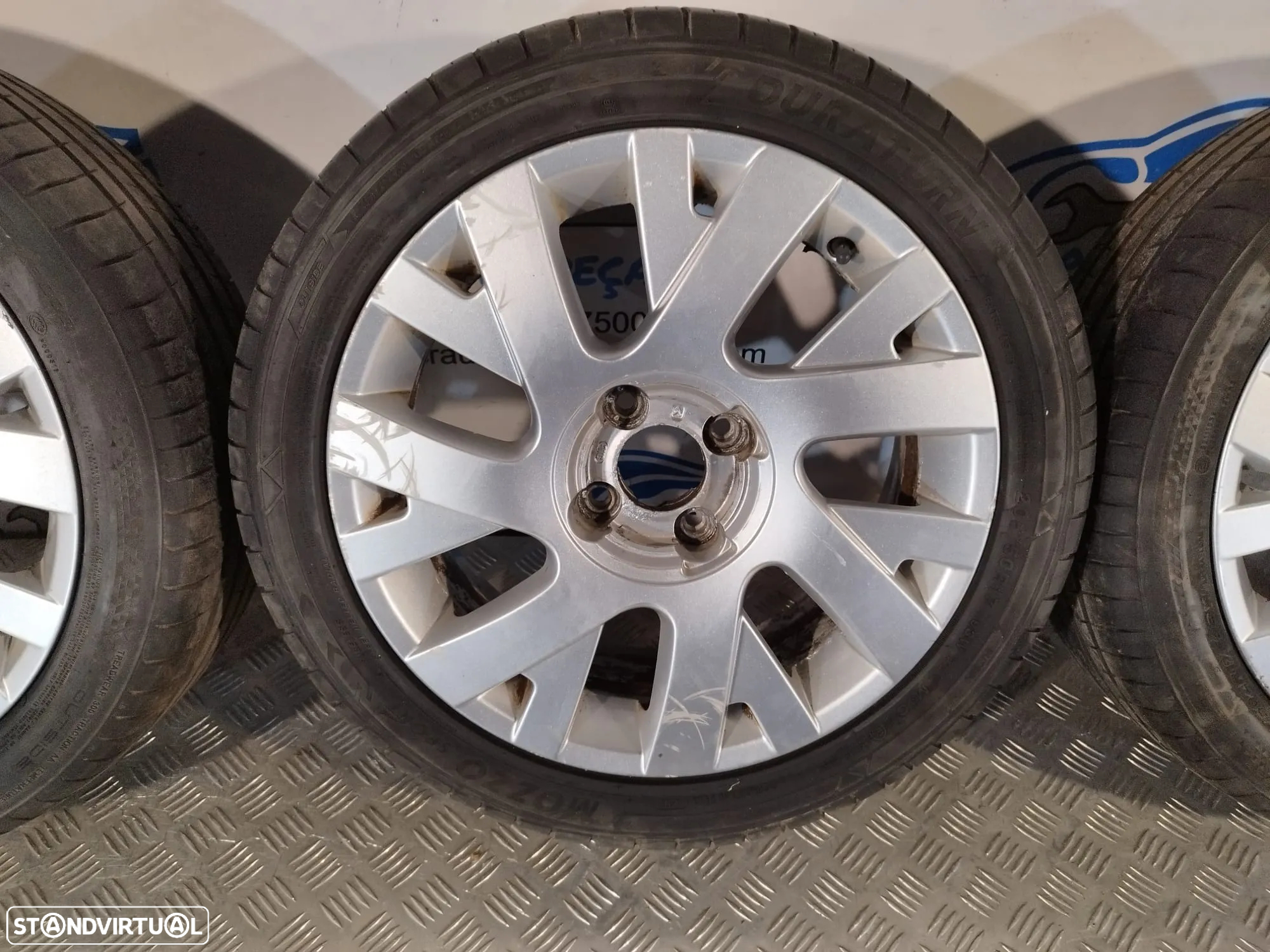 Conjunto Jantes 17 Originais Resolfen Citroen 6.5J ET28 4X108 9682258880 - 6