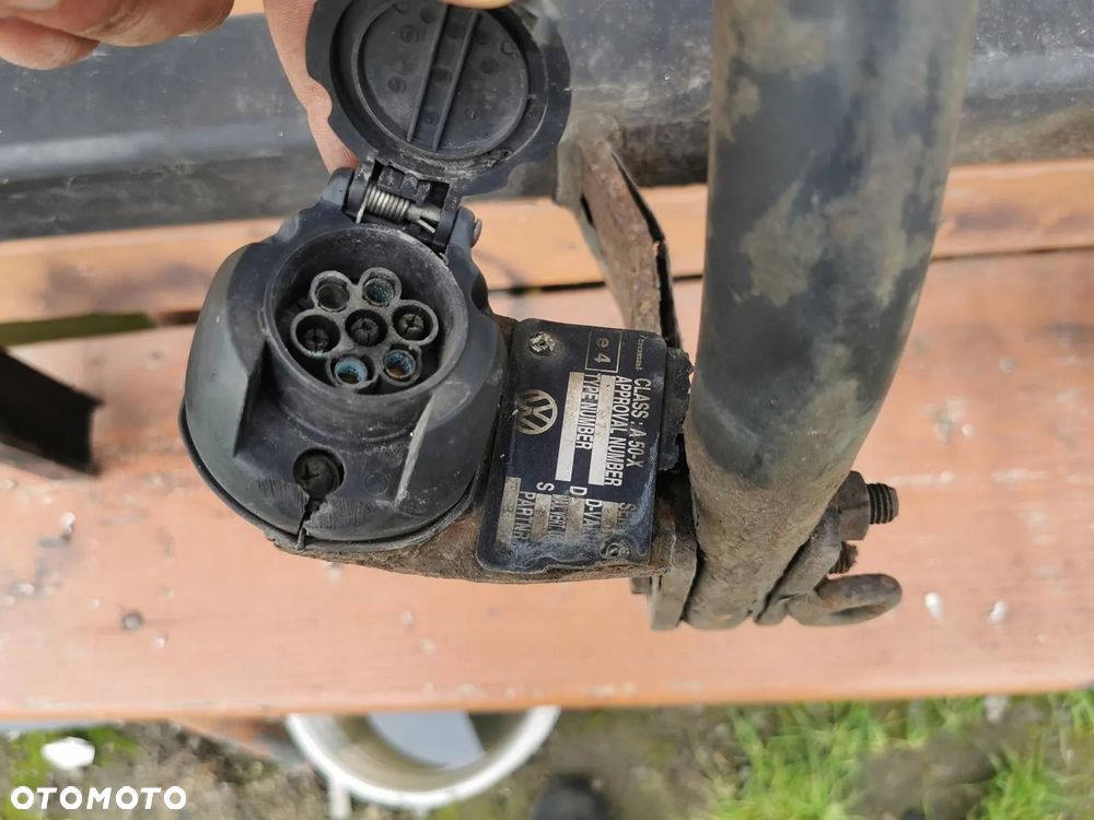 VW PASSAT B5 HAK HOLOWNICZY KOMPLETNY TABLICZKA WYSYŁKA - 4