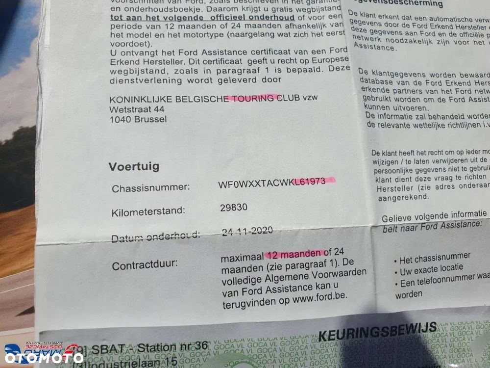 Ford COURIER MAŁY PRZEBIEG Z POTWIERDZENIEM - 28