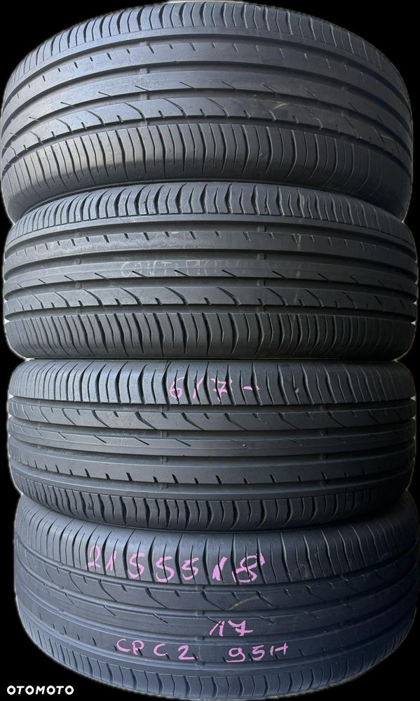 4 x 215/55R18 Continental Conti Premium Contact 2 - 1