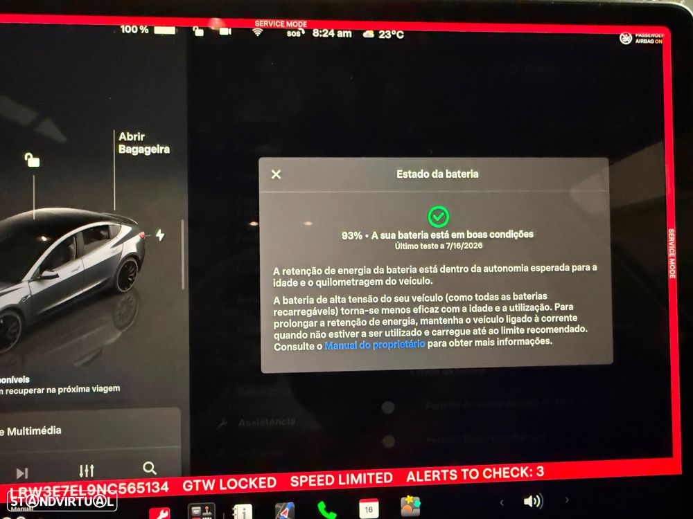 Tesla Model 3 Long Range AWD Dual Motor Performance — fotografia 9