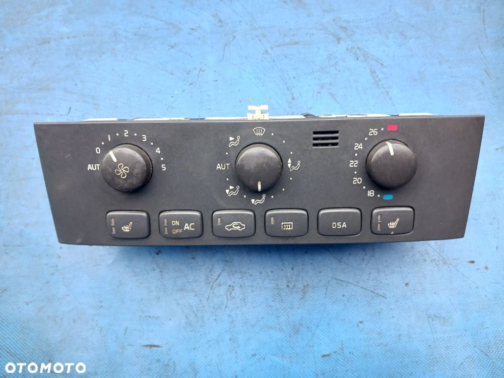 Panel klimatyzacji nawiewu Volvo V40 S40 Lift FL grzane fotele ogrzewania sterownik regulacji temperatury - 1