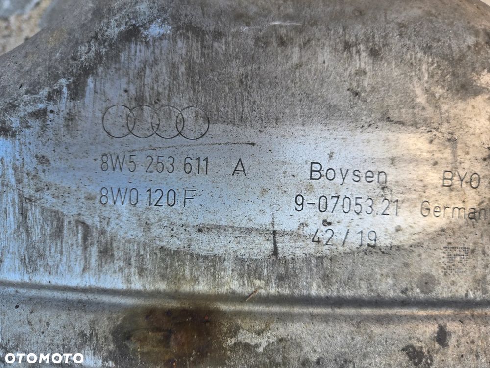 Układ wydechowy AUDI A4 B9 2.0 TFSI - 6