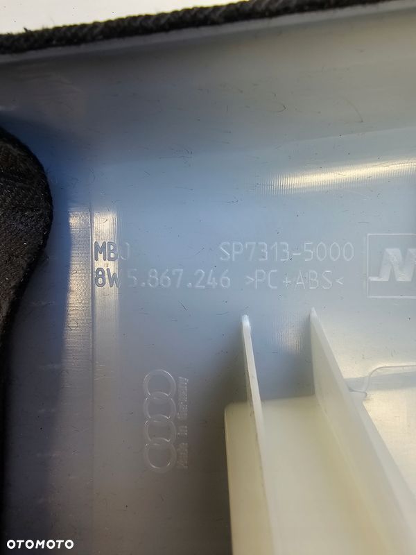 POSZYCIE SŁUPKA PRAWE AUDI A4 B9 8W5867246 - 5