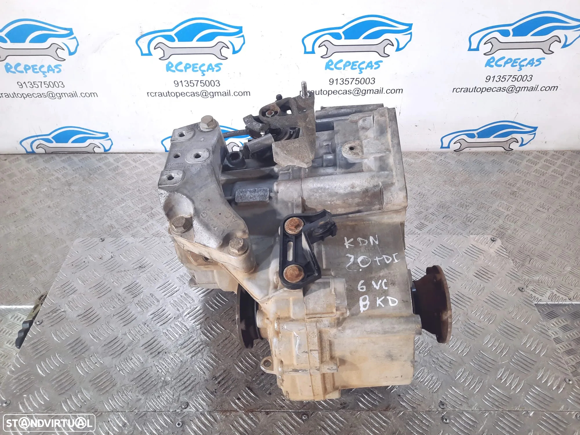 .CAIXA VELOCIDADES MANUAL AUDI A3 8P 2.0 TDI 16V 140CV BKD KDN - 5