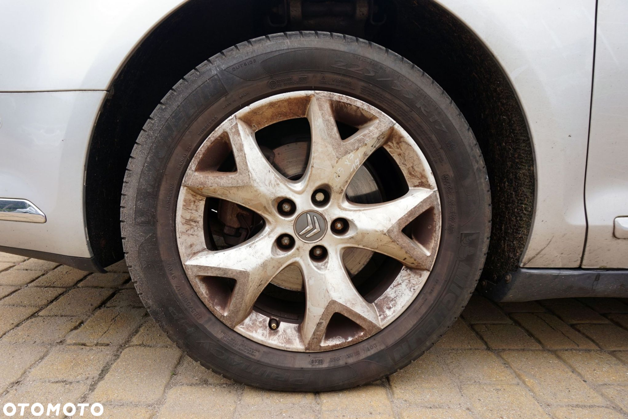 KOŁA FELGI ALUFELGI C5 III X7 17 5X108 ET32 96644917XT 5402X2  17 5X108 ET32 CITROEN 2008-2017 - 2