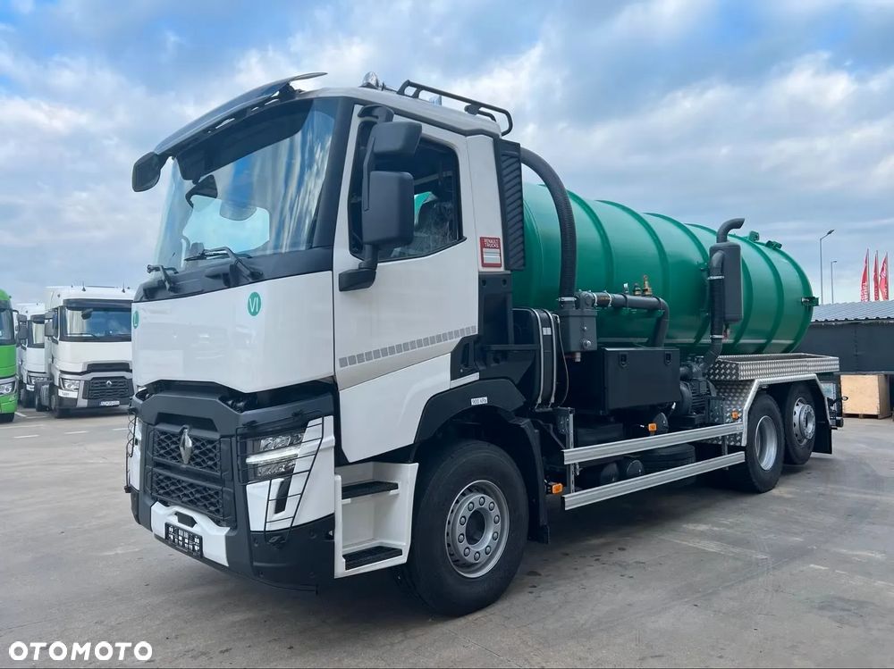Renault GAMA C 480 6x2 oś skretna/ podwieszana ASENIZACYJNY Nowy 16m3 beczkowóz, silnik VOLVO!!! - 2