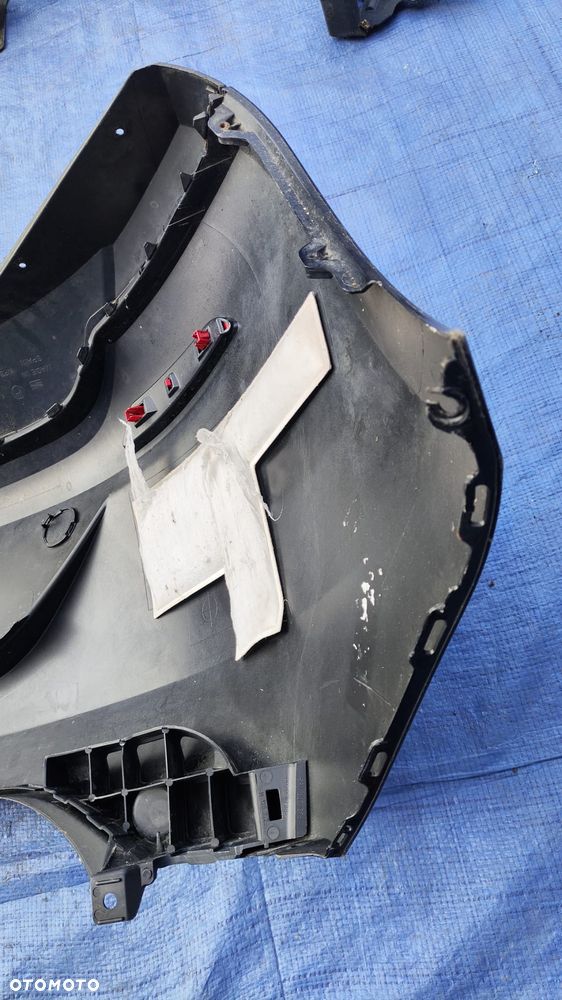 KLAPA ZDERZAK WZMOCNIENIE BELKA OSŁONA LAMPA TYŁ KOMPLETNY TYŁ DUPA CZARNY ORYGINALNY LAKIER SEAT LEON III 3 HB 5D 12-16r - 10