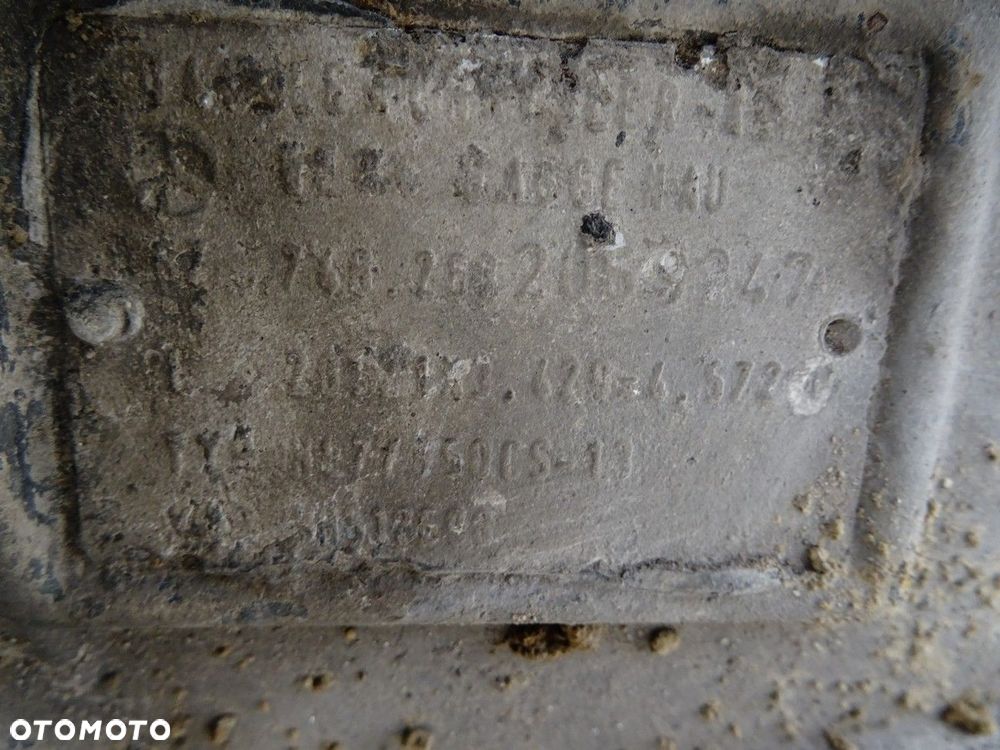 MOST TYŁ DYFER - 11999.00 PLN - MERCEDES-BENZ ACTROS MP2 / MP3 2002 - 2022 3236 B 8X4 - 8