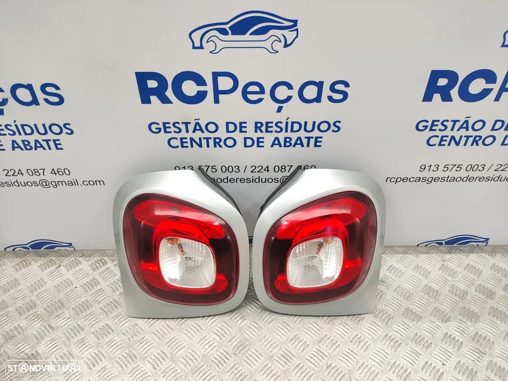 Farolins Tras Traseiros Esquerdo Direito Originais Mercedes Benz Smart ForFour A453 A4539063100 A4539063200 2014 - 2021 - 3