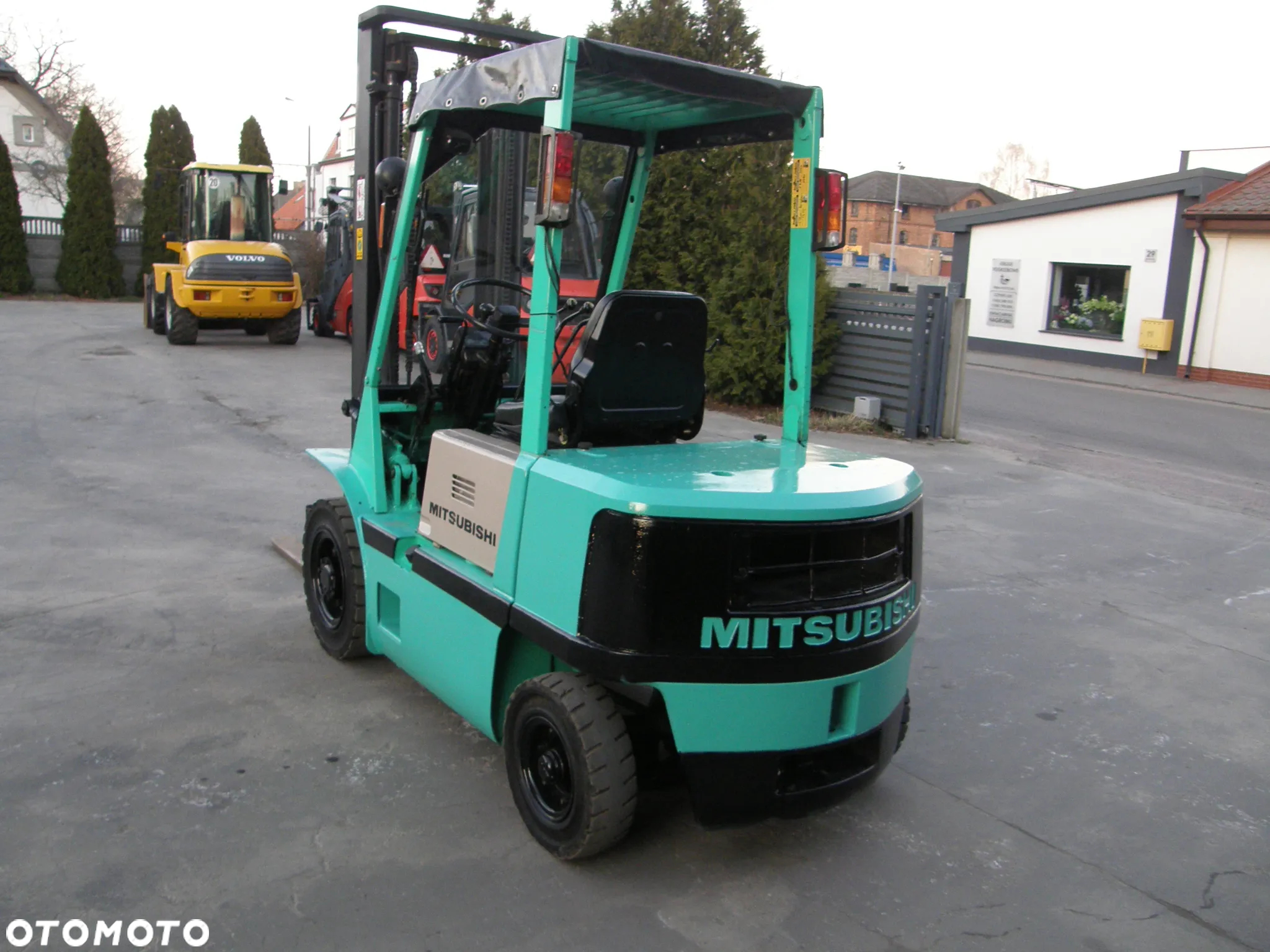 Mitsubishi FD25 przesuw wózek widłowy z Niemiec - 4