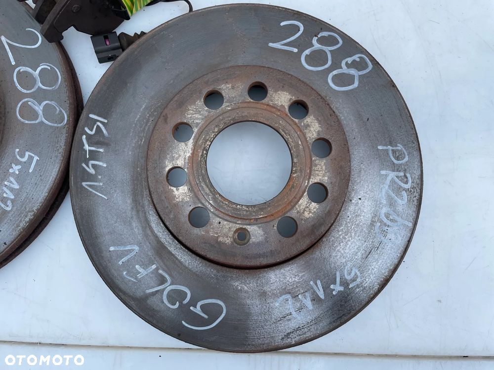 TARCZE HAMULCOWE KLOCKI PRZÓD VW GOLF V AUDI A3 8P 5X112 288MM - 2