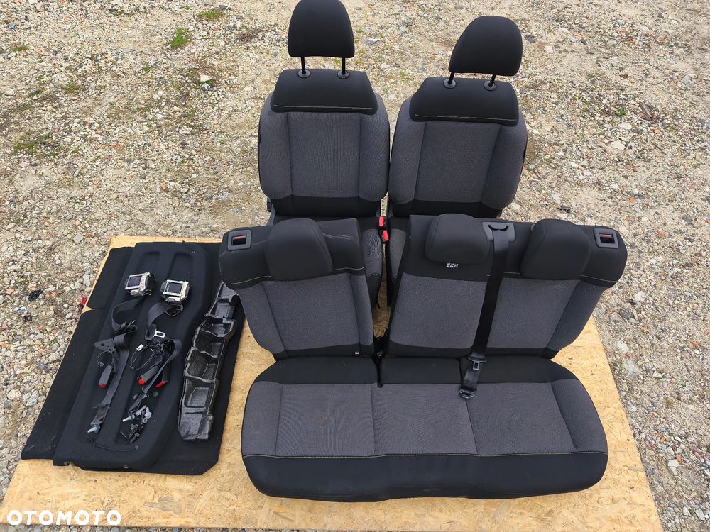FOTELE PRZÓD TYŁ WNĘTRZE VAN PRZEKŁADKA CITROEN C3 III - 2