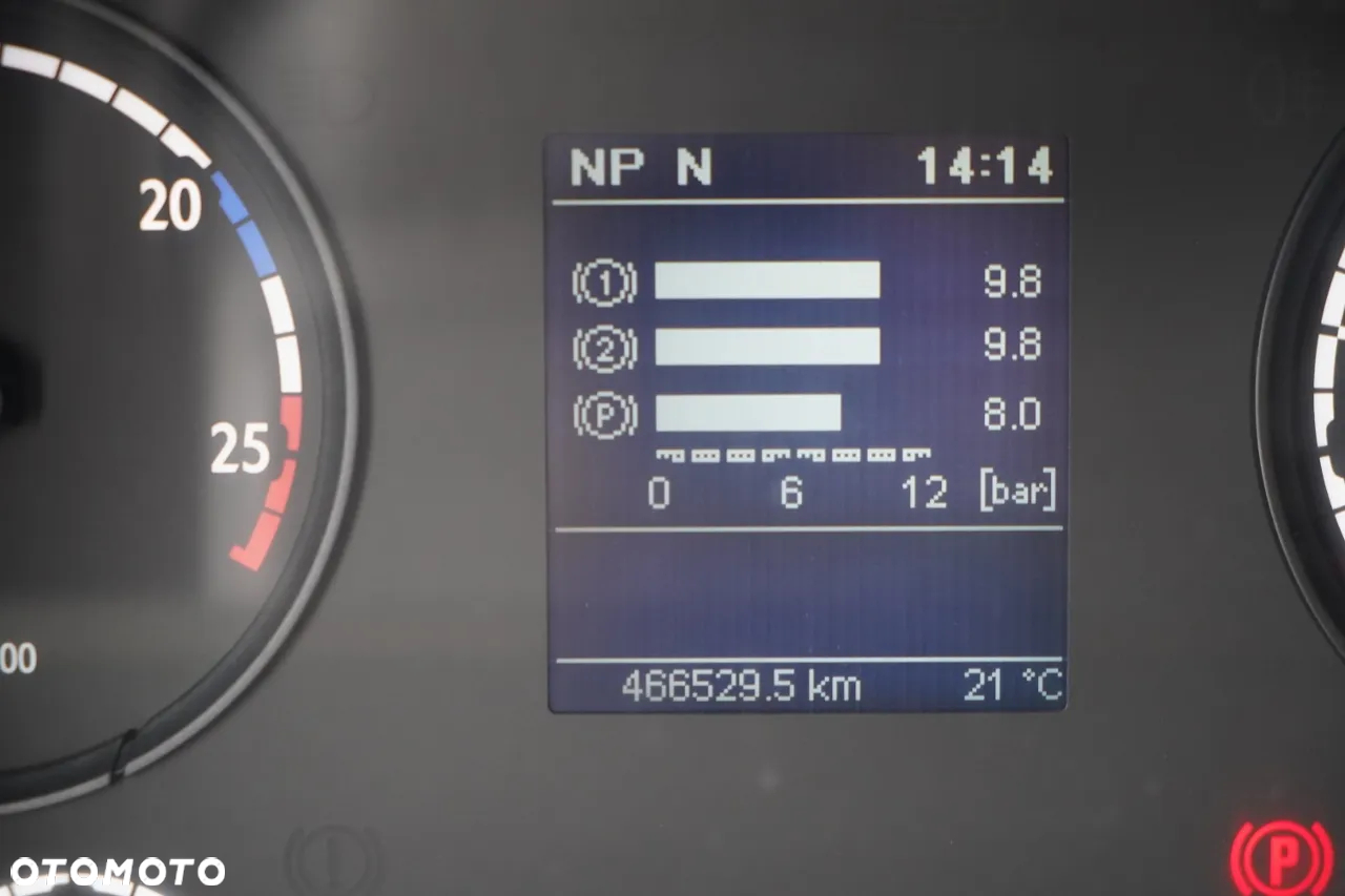 Scania P 410 / 8x4 / WYWROTKA TYLNOZSYPOWA / 21 TON ŁADOWNOŚCI / OPONY 100% - 38