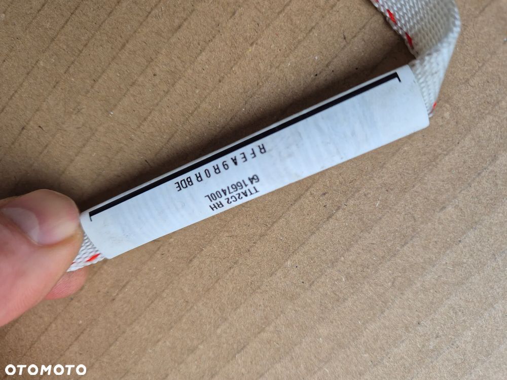 KURTYNA POWIETRZNA AIRBAG DEMONTAŻ TOYOTA RAV4 V 641667400L PRAWA - 2