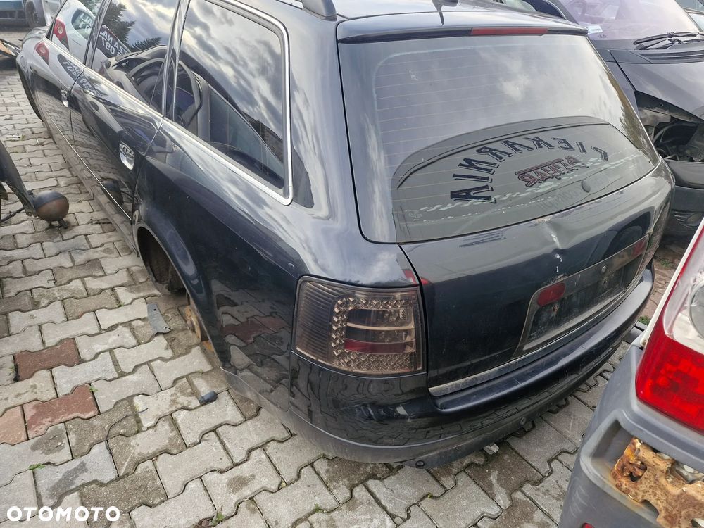 Audi A6 C 5 (kombi) pojazd na części: maska, zderzak, drzwi, szyby, lusterka, chłodnica .. - 5