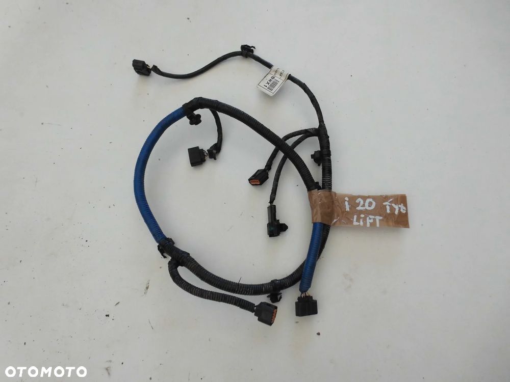 WIĄZKA INSTALACJA ZDERZAKA TYLNEGO CZUJNIKÓW PARKOWANIA PDC HYUNDAI I20 LIFT