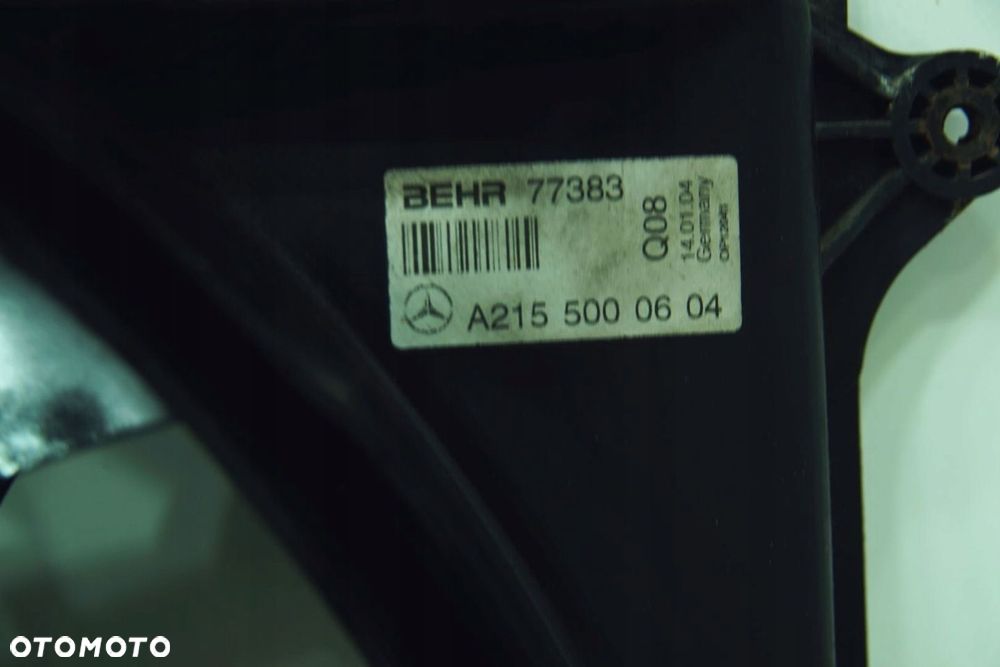 WENTYLATOR CHŁODNICY WODY A2205000193 MERCEDES CL W215 W220 - 5