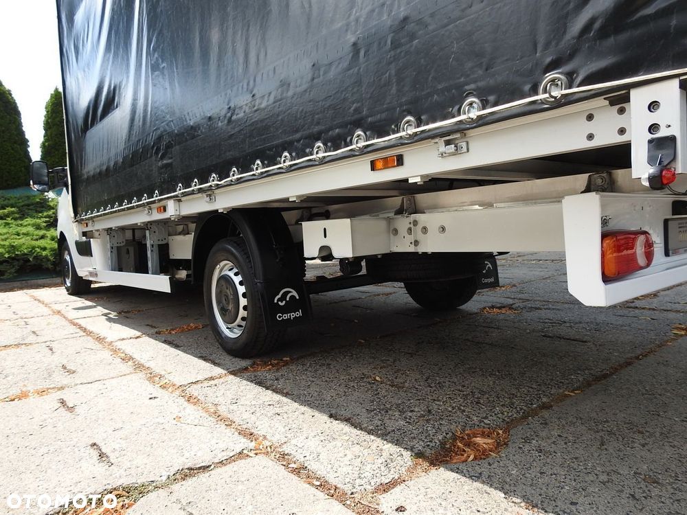 Renault MASTER PLANDEKA 10 PALET WEBASTO KLIMATYZACJA TEMPOMAT LEDY PNEUMATYKA  165KM - 15