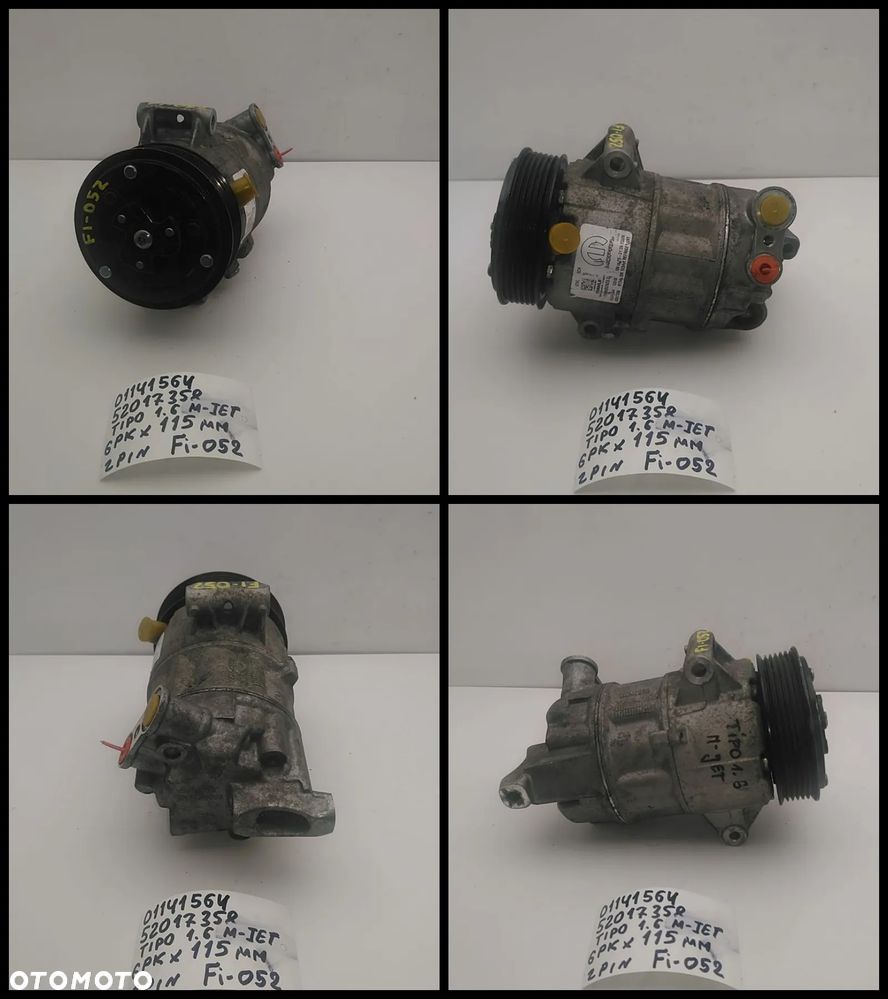 FIAT LANCIA ALFA ROMEO IVECO JEEP FI001-FI064 SPRĘŻARKA KOMPRESOR KLIMATYZACJI AUKCJA (1) - 19