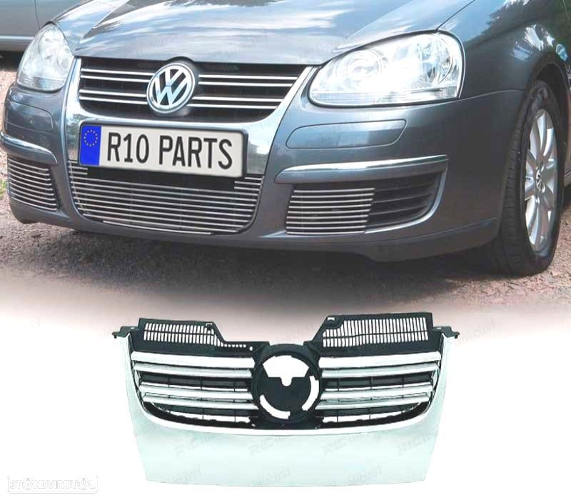 GRELHA FRONTAL VOLKSWAGEN VW JETTA II 05-10 GOLF MK5 03-08 GOLF MK5 VARIANT 05-10 - 1
