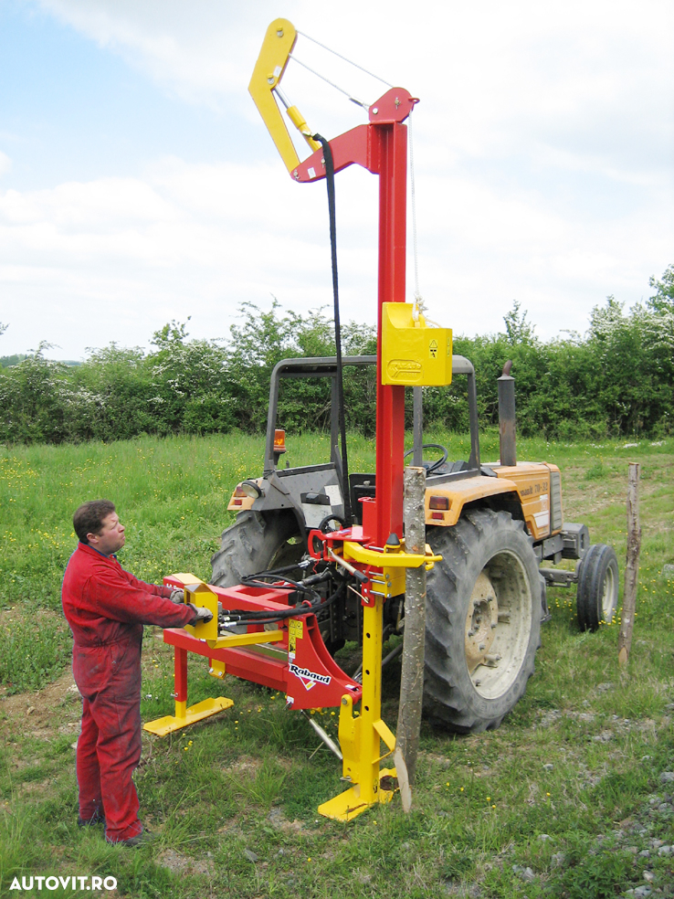 Batator stalpi, batipal, ciocan batut pari model Turbofrap - Rabaud - 7