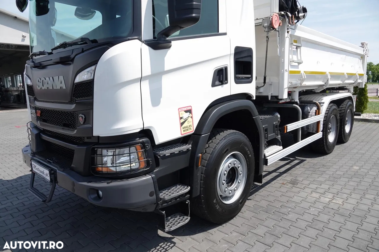 Scania P 370 XT / 6x4 / BASCULANTE / HYDROBOARD / BORDMATIC / 2021 - 16