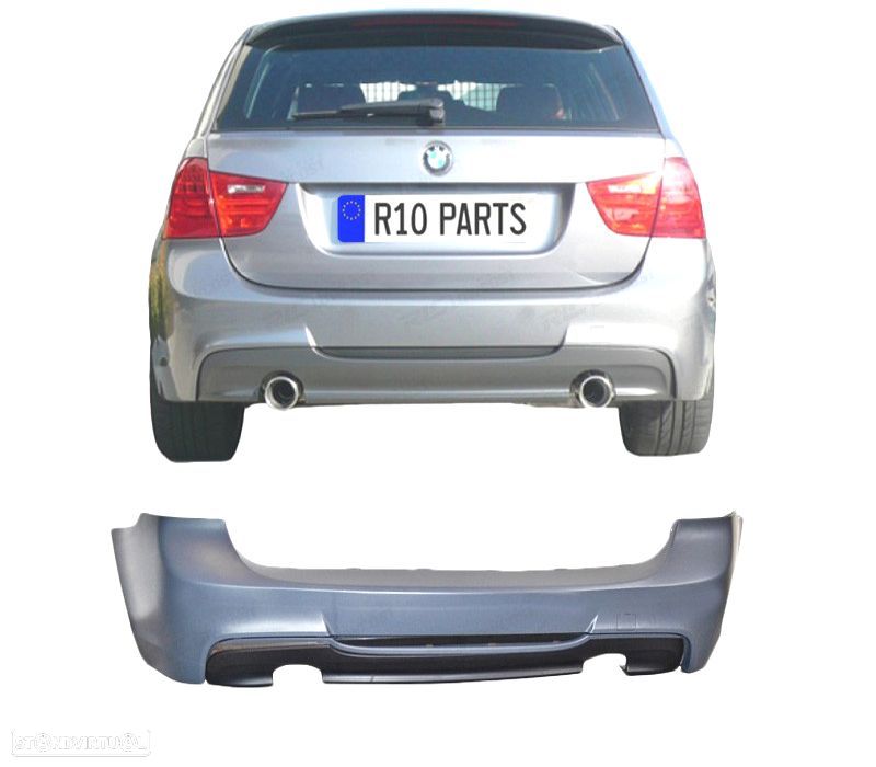 PARA-CHOQUES TRASEIRO BMW E91 05-08 LOOK M PDC - 1