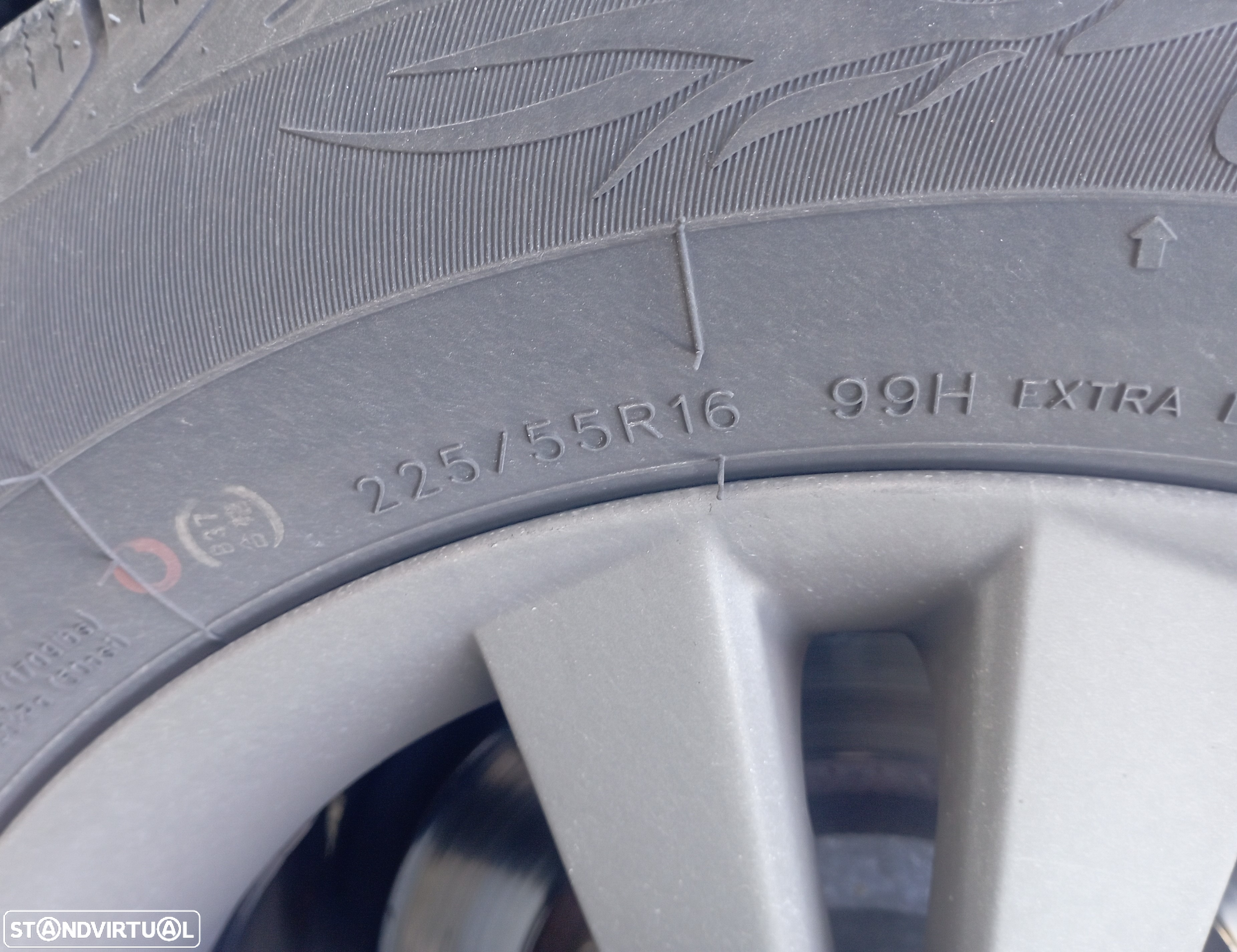 Jantes Mercedes Benz E220 225/55 R16 - 5