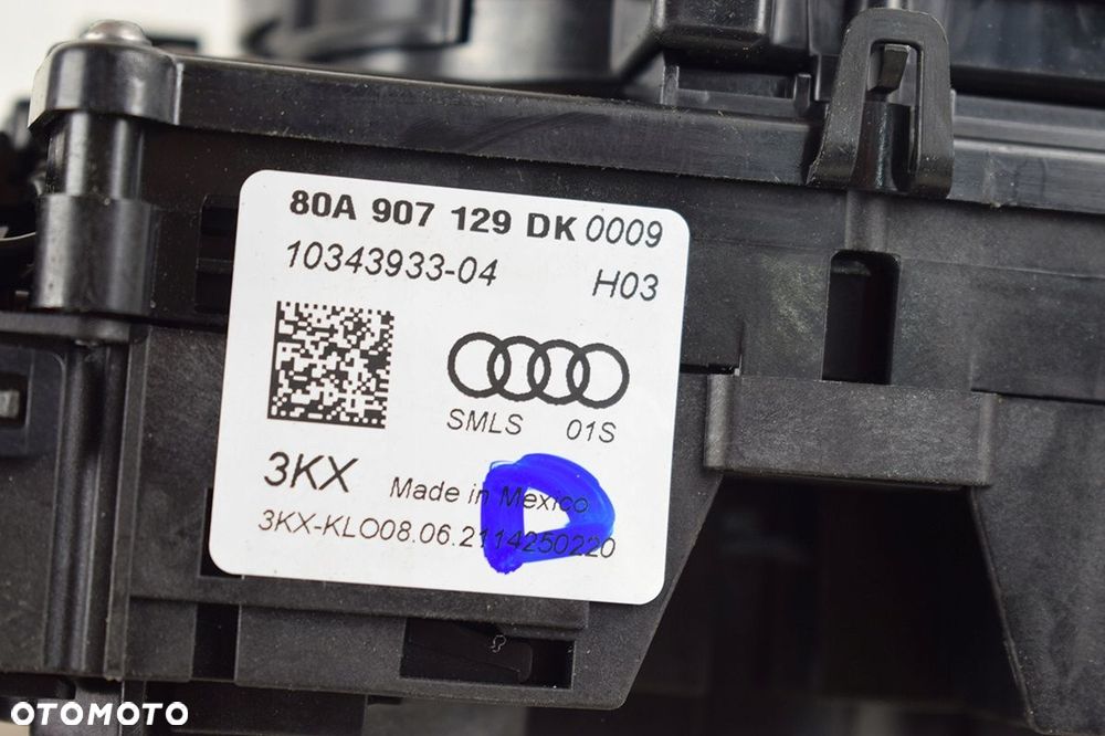 przełącznik * zespolony audi q5 80a907129dk 10343933 - 3