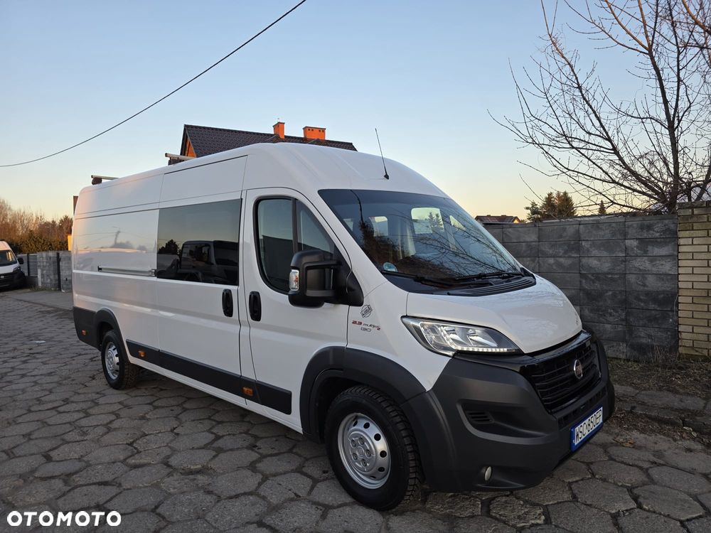 Fiat Ducato L4h2 2.3 130km__Brygadówka 7 osób Jak Nowy!!! - 12