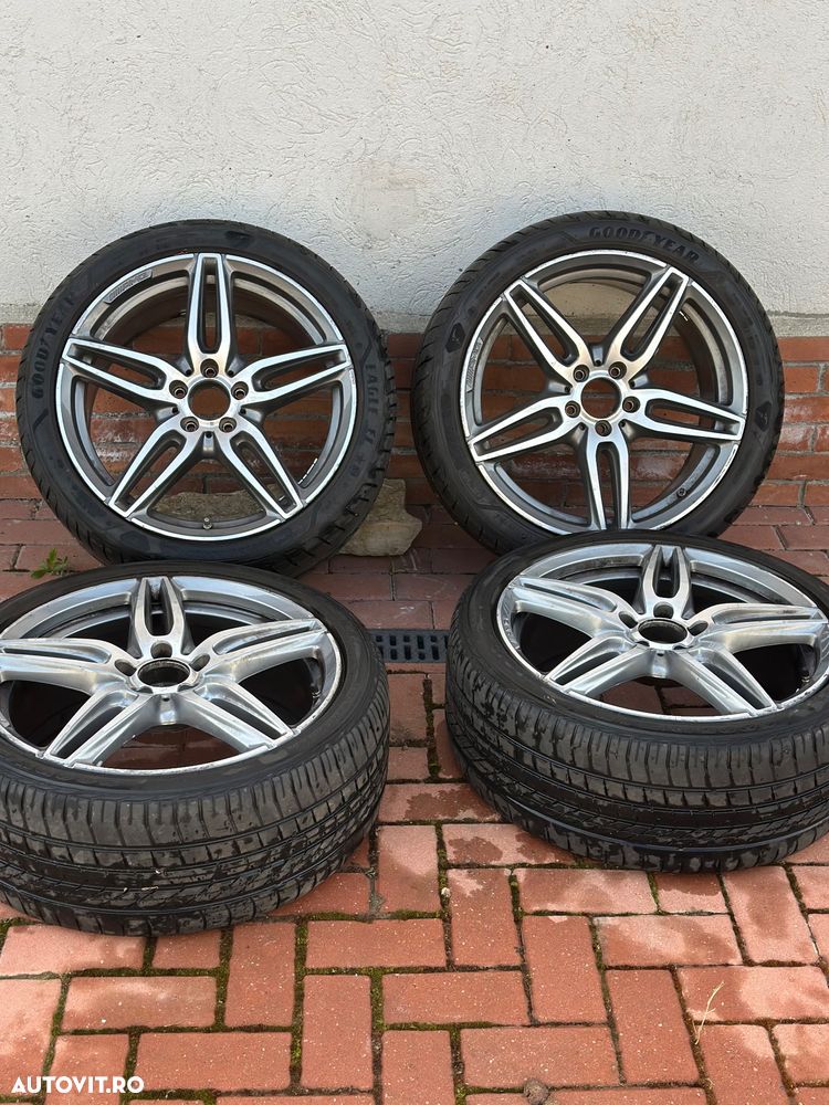 Set Jante originale AMG Mercedes W213 19” – 9Jx19 ET49 si cauciucuri - 1