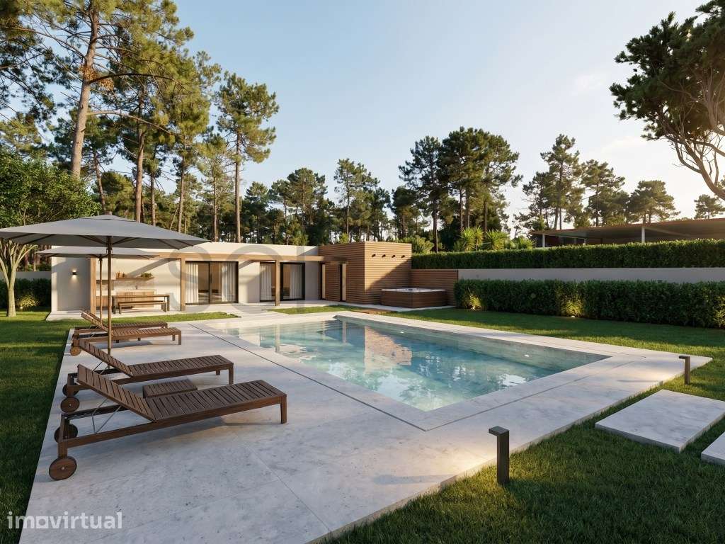 Moradia T5 Luxo | Verdizela | Piscina | Vista Apostiça - Grande imagem: 5/38