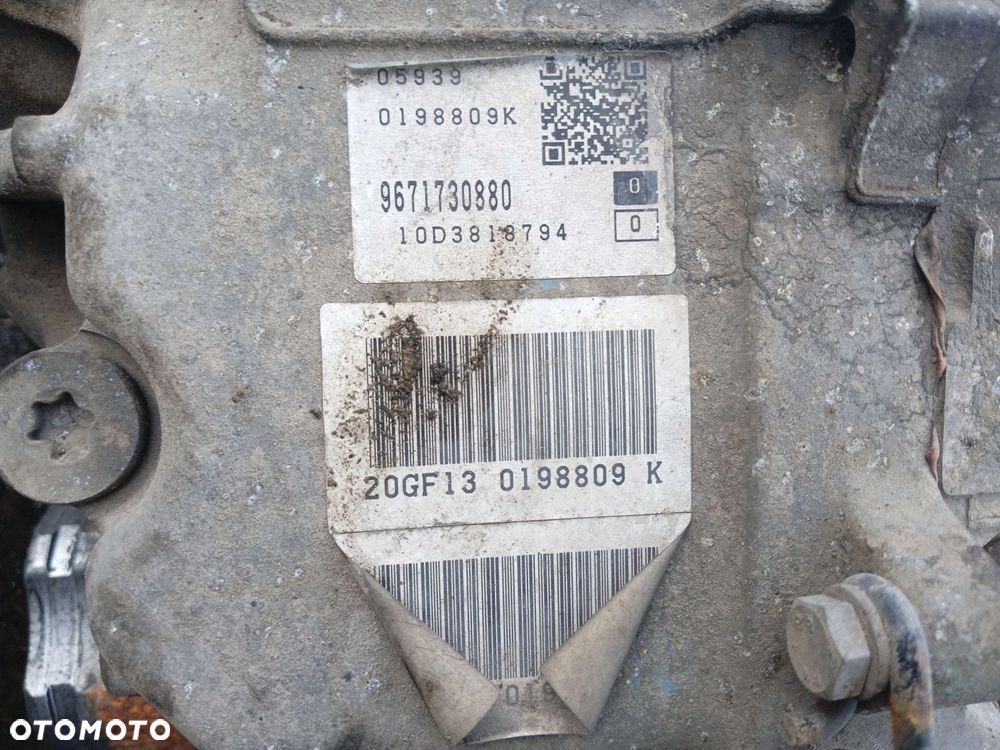 SKRZYNIA BIEGÓW AUTOMAT CITROEN C5 III (2008-2010) 2.0 HDI 163KM 20GF13 - 6