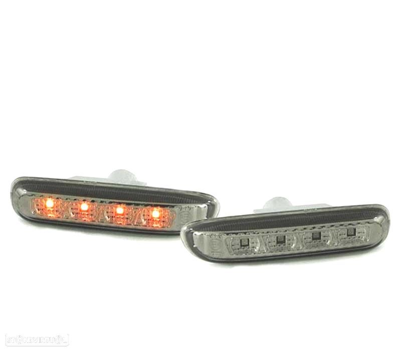 PISCAS LATERAIS LED BMW E46 98-01 FUMADOS - 1