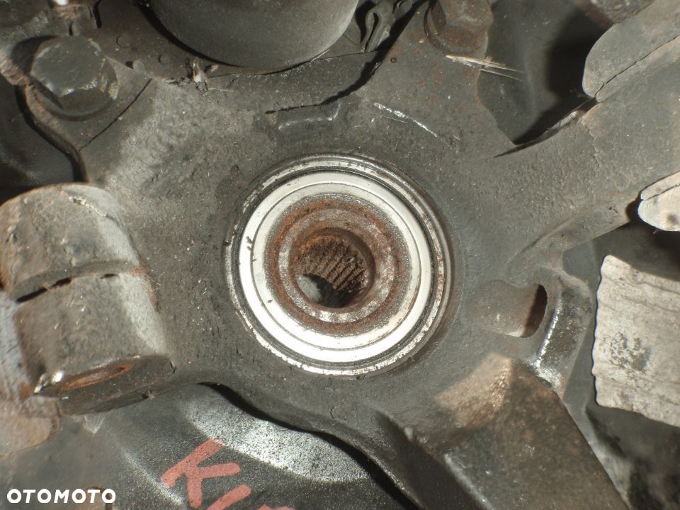 tarcza tarcze przewód hamulca hamulcowe klocki osłona blacha tarcza kotwiczna piasty kia picanto I - 13