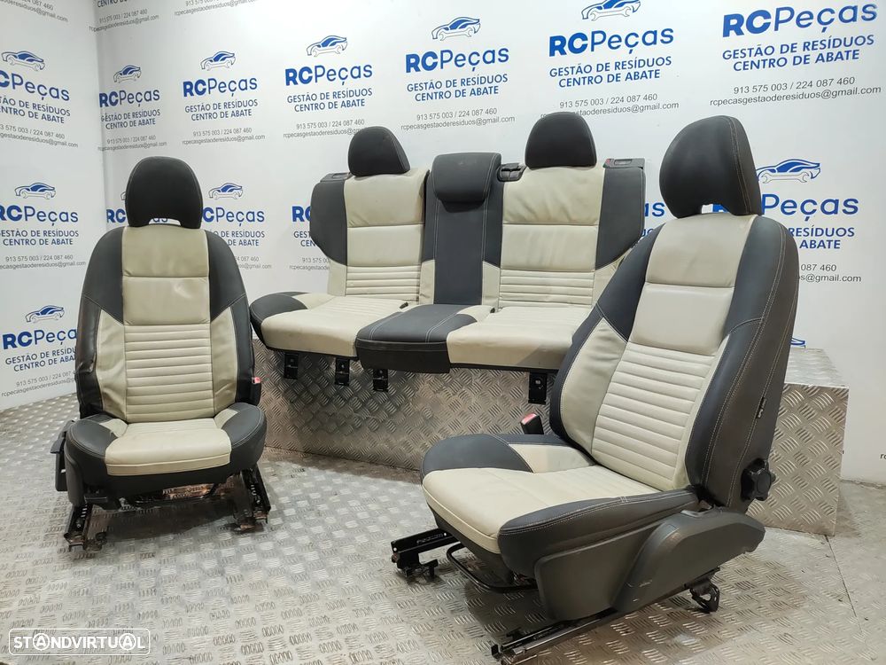 Conjunto de bancos em pele Volvo S40 Mk2 Facelift R-design - 3