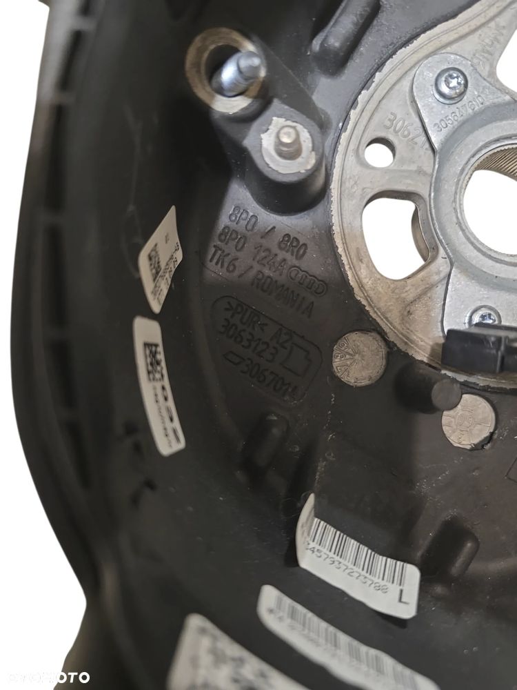 AUDI A3 8P LIFT 08-12r KIEROWNICA SKÓRZANA 8R0419091GWUL - 6