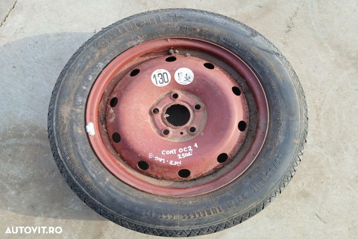 Roata de rezerva R16 185/65 R16  51/2JX16H2 ET33 185/65 R16  51/2JX16 - 1