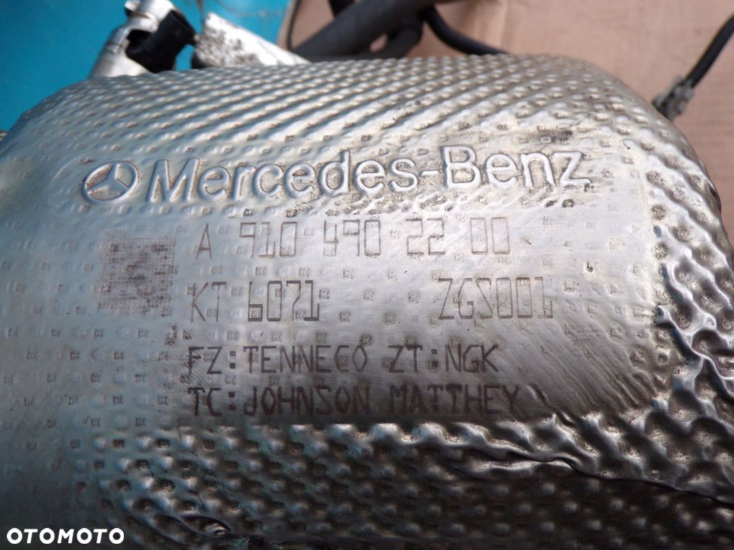 SPRINTER 910 907 KATALIZATOR filtr cząstek stałych DPF KOMPLETNY - 11