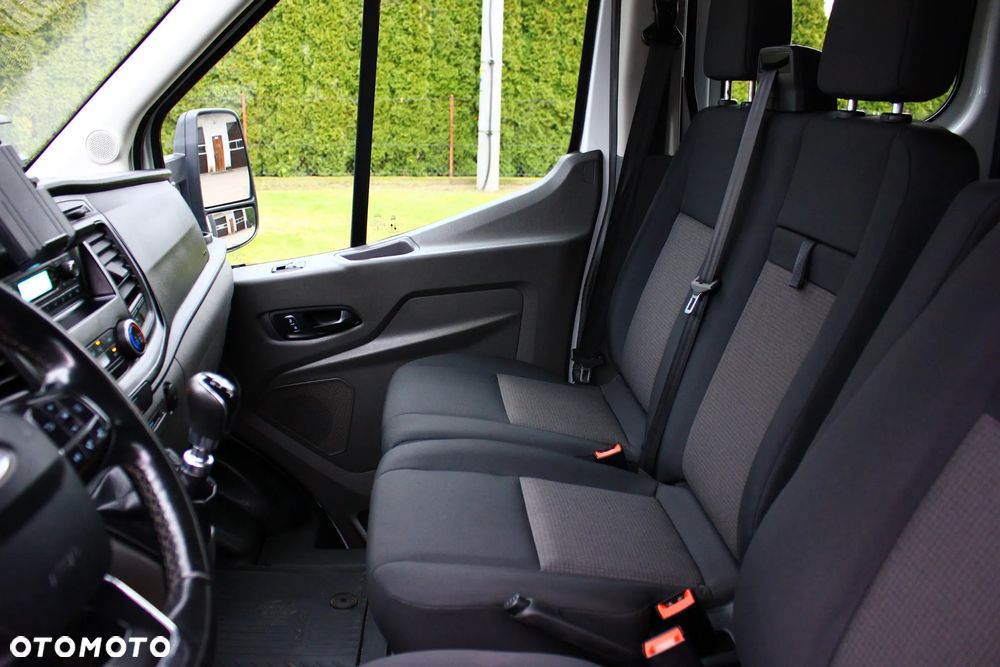 Ford TRANSIT BRYGADÓWKA 2.0 TDCI 130KM 7 OSÓB PAKA PLANDEKA OŚWIETLENIE ROBOCZE - 14