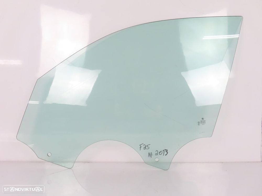 Vidro da porta Esquerdo/Frente Usado / Original BMW X3 (F25) - 1