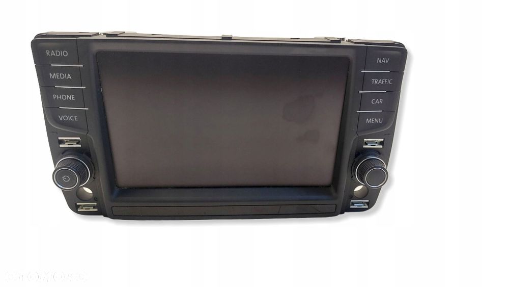 vw passat b8 golf vii 7 polo 6c ekran wyświetlacz monitor 5g0919606 europa - 1
